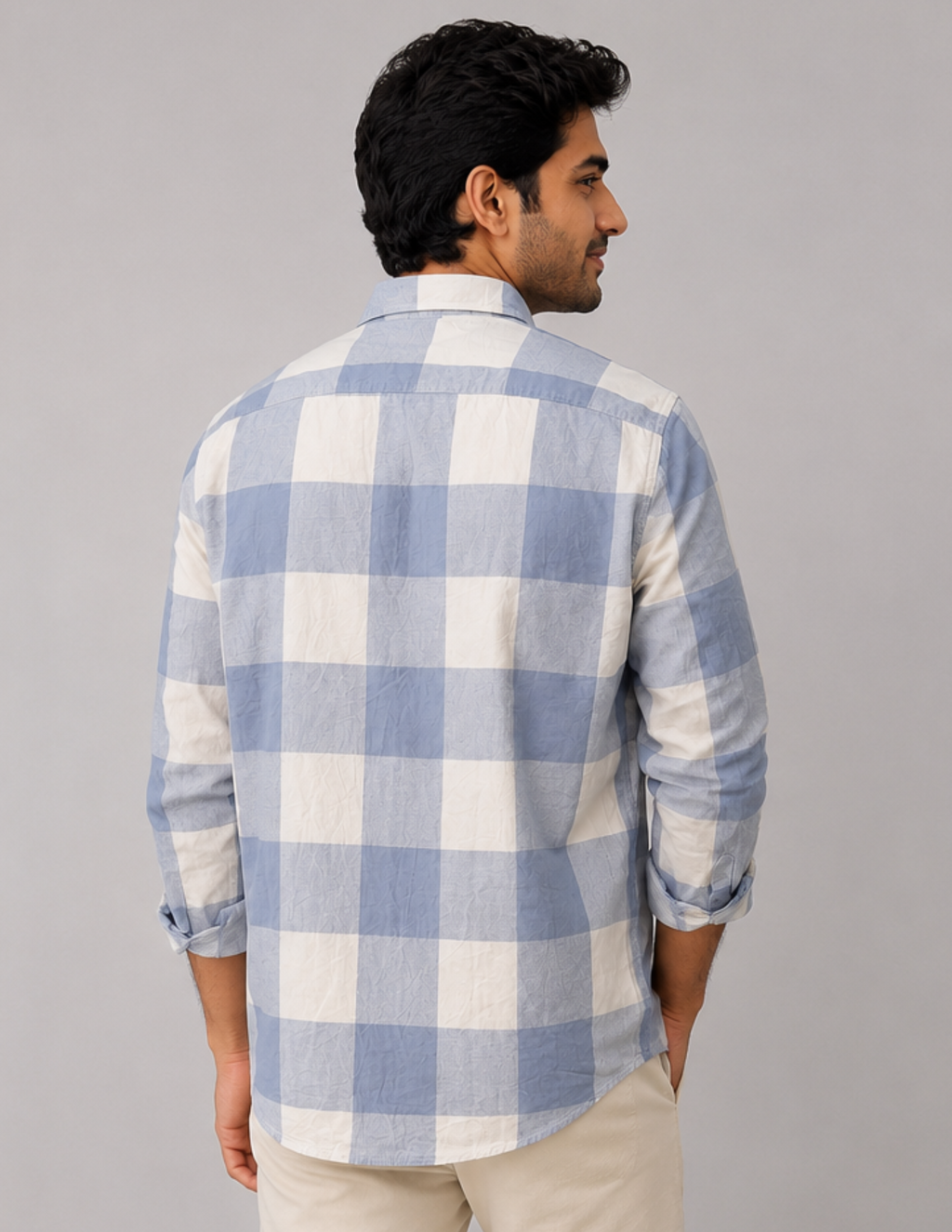 Weekend Blue Check Shirt