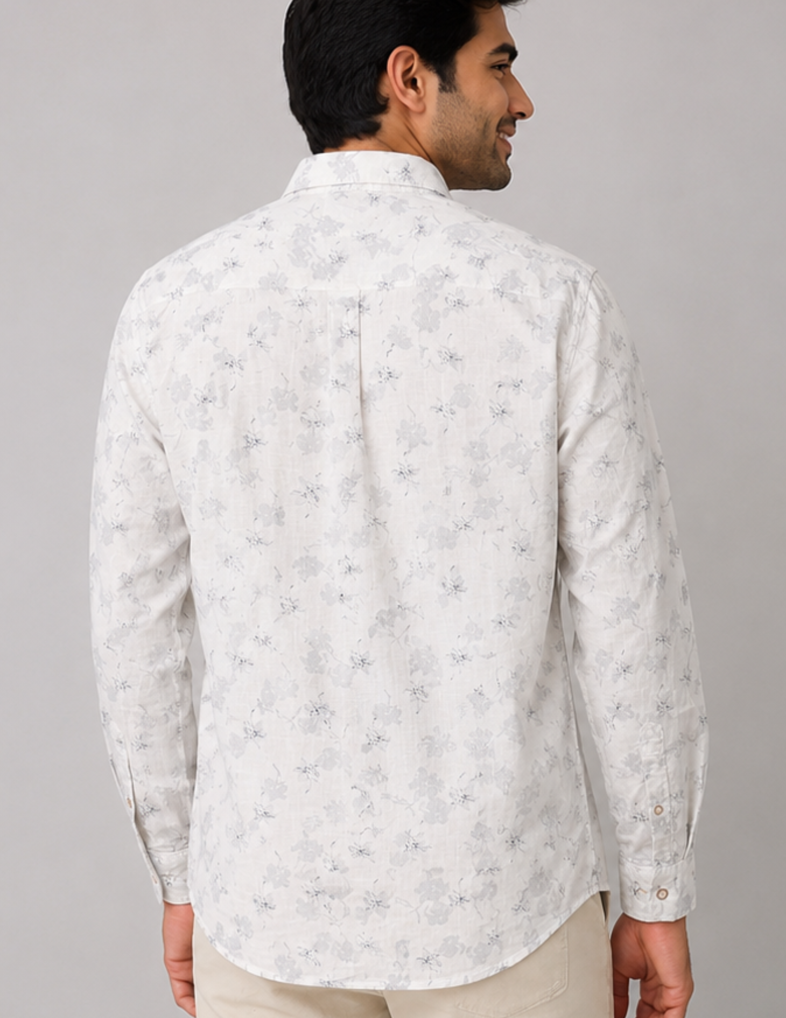 Men’s Premium Floral Print Shirt