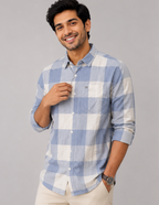 Weekend Blue Check Shirt