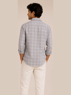Mist Grey Check Shirt